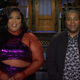 Lizzo and Kenan Thompson on Saturday Night Live